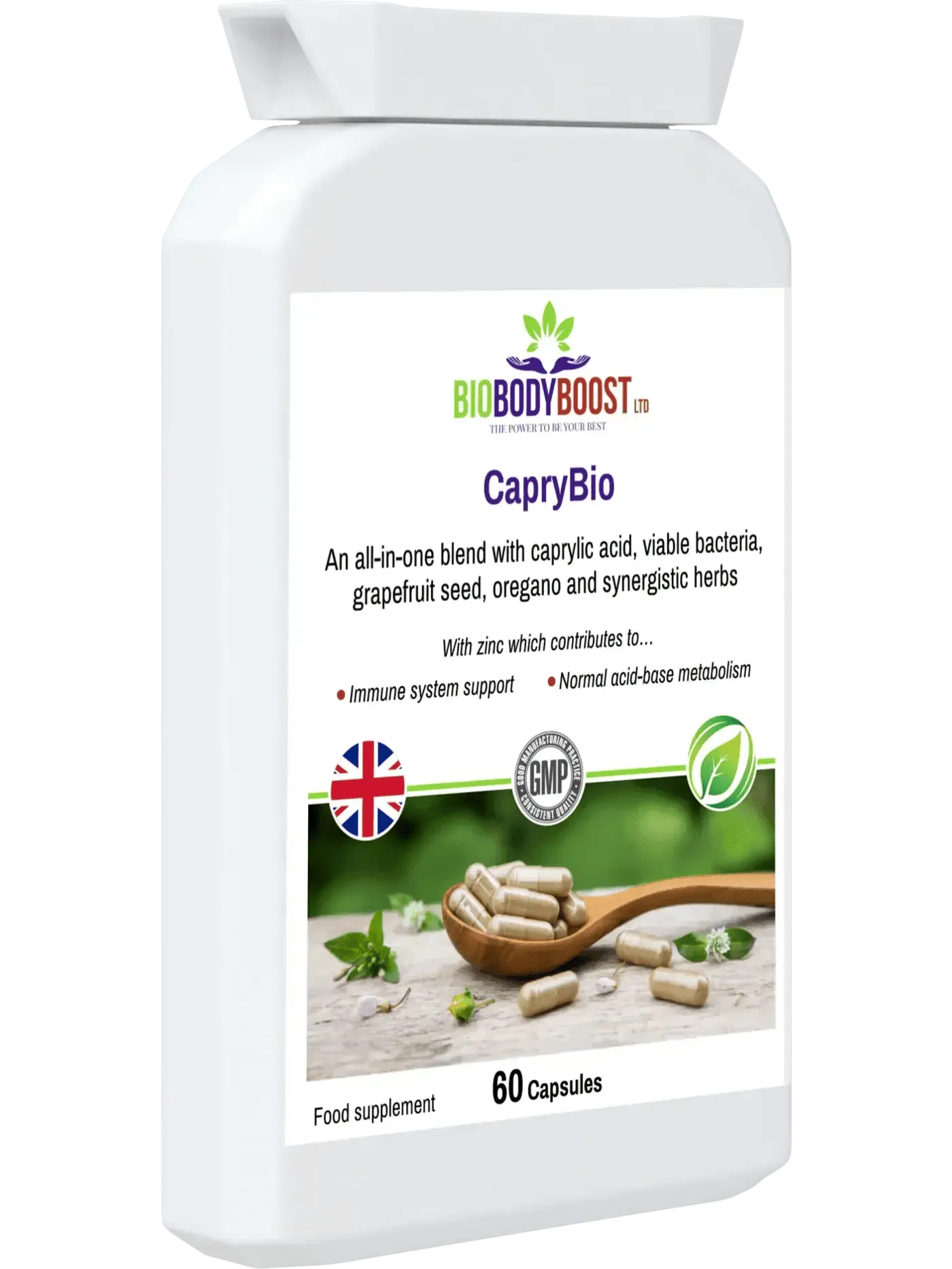 CapryBio - Antifungal Caprylic Acid Capsules for Digestive Health-3