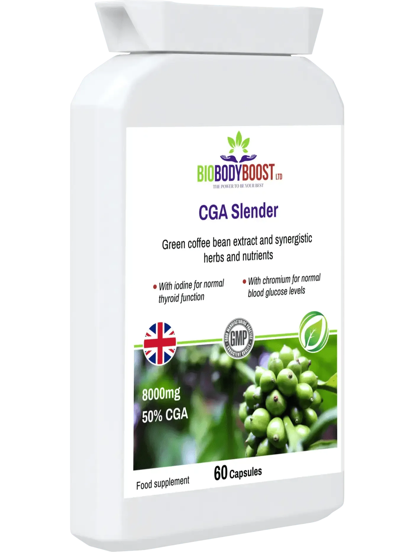CGA Slender - Green Coffee 8000 CGA-3