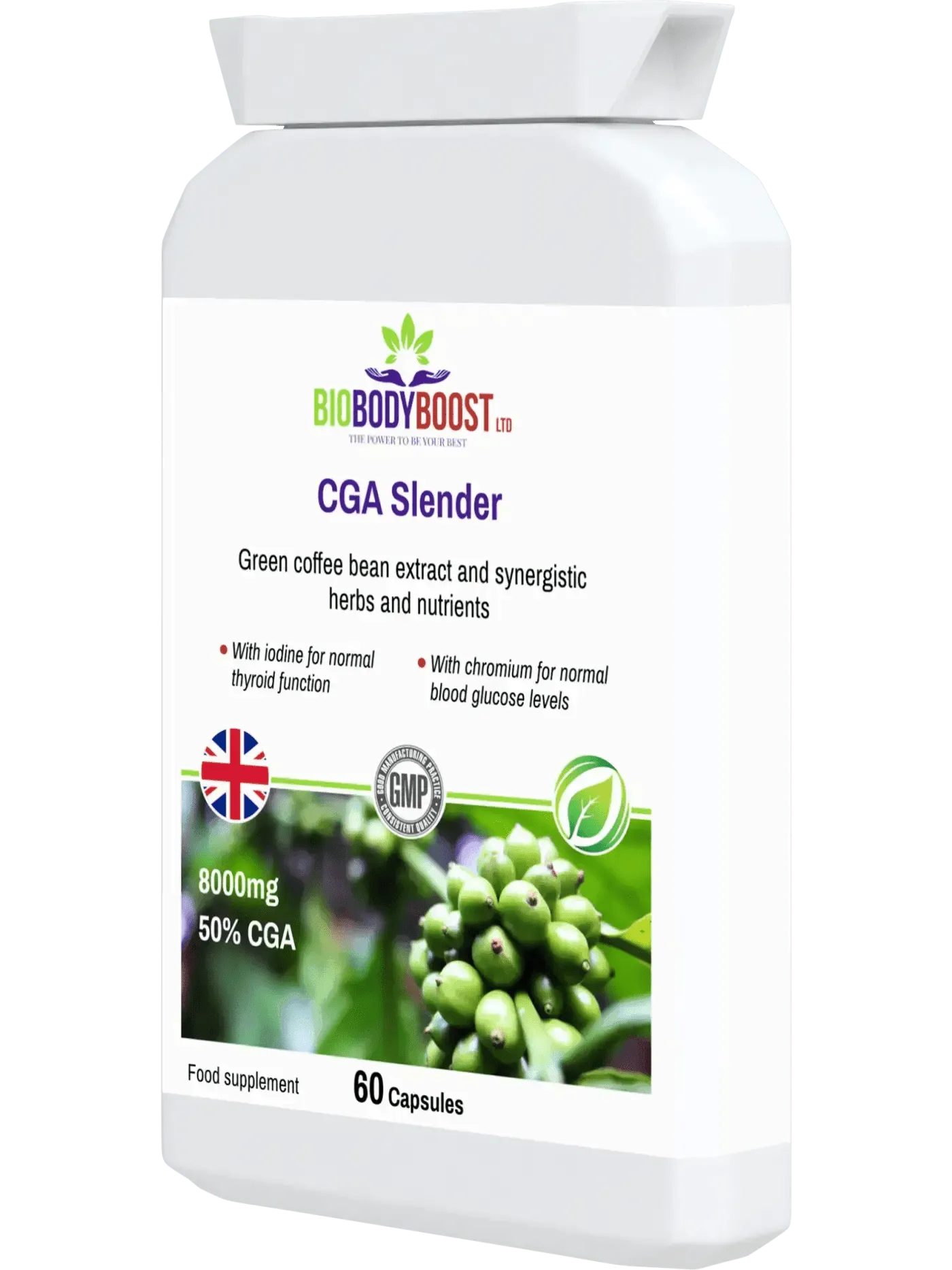 CGA Slender - Green Coffee 8000 CGA-2
