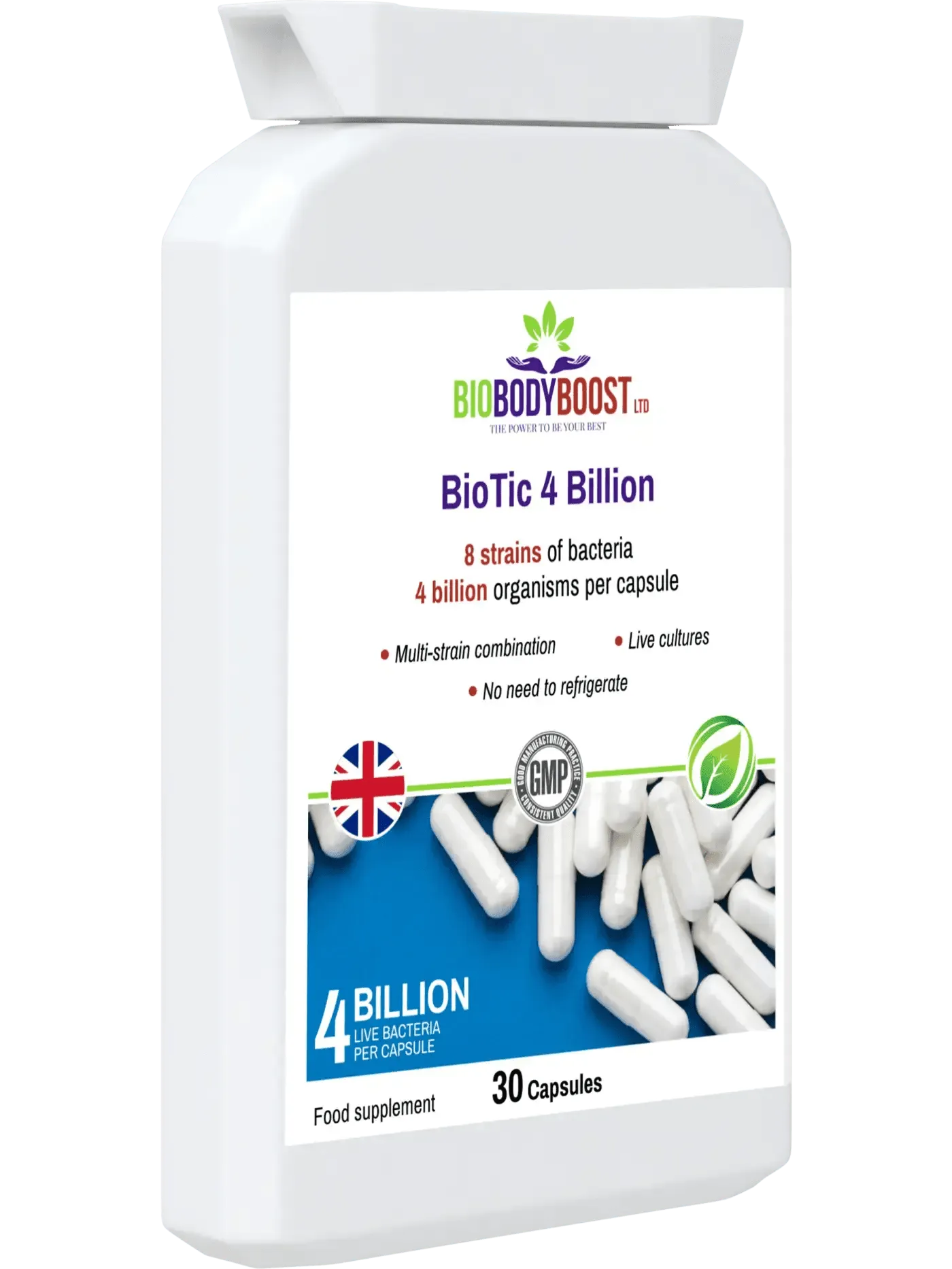 BioTic 4 Billion - Multi-Strain Probiotic-3