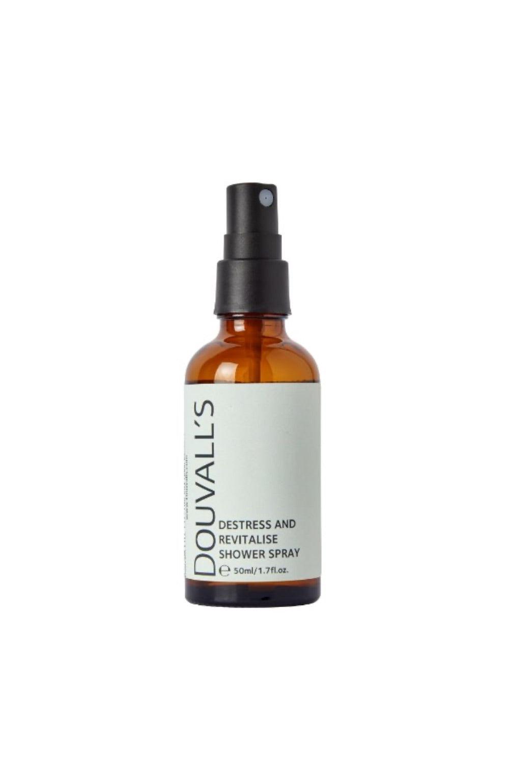 Destress and Revitalise Organic Natural Shower Spray 50ml | Uplifting Citrus Scent for a Spa-Like Shower Experience-1