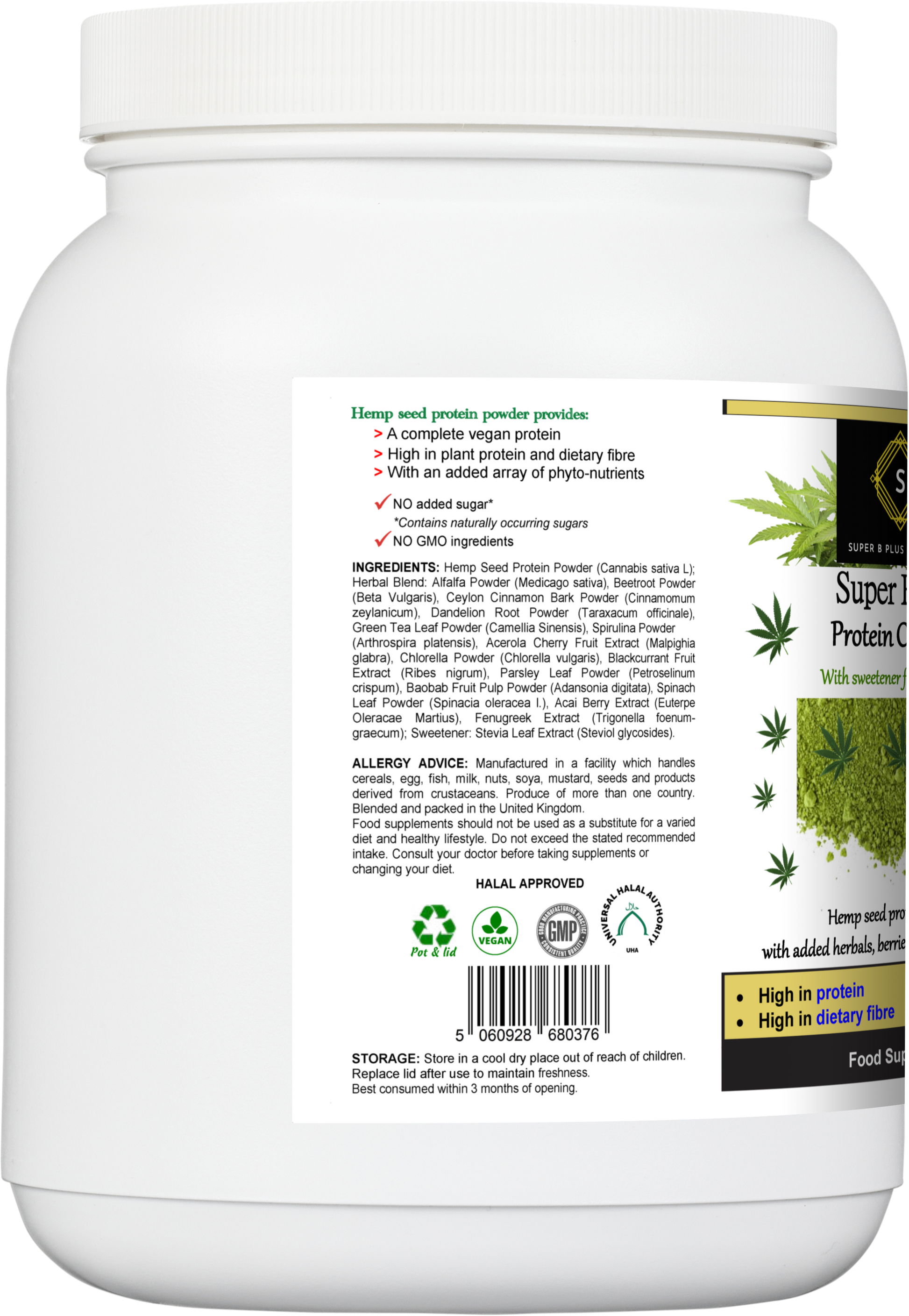 Super Hemp Protein Complex-2