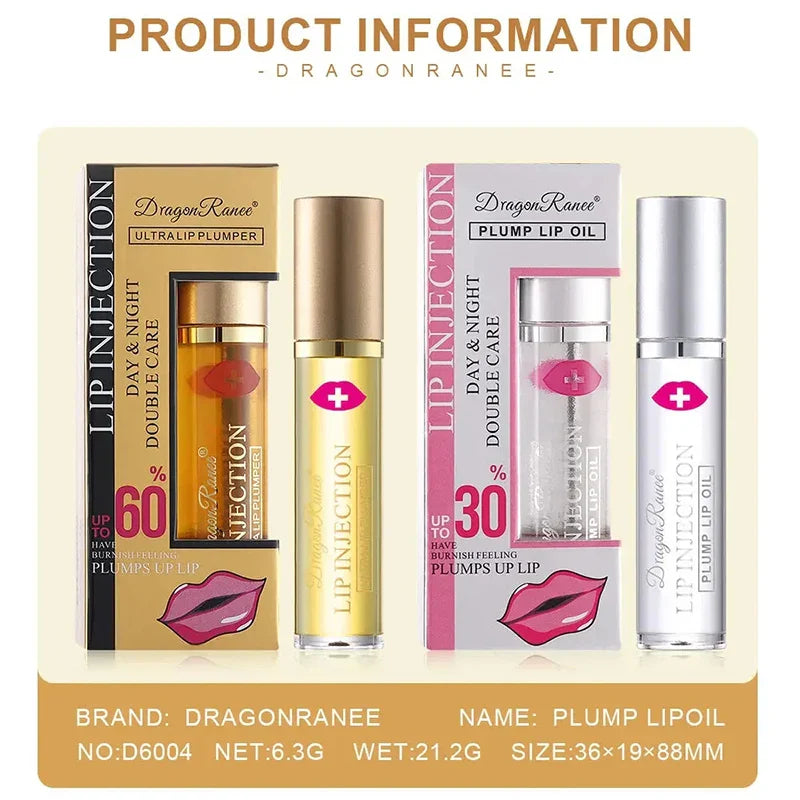 Instant Lip Plumping Essential Oil Gloss Serum Cosmetics-4