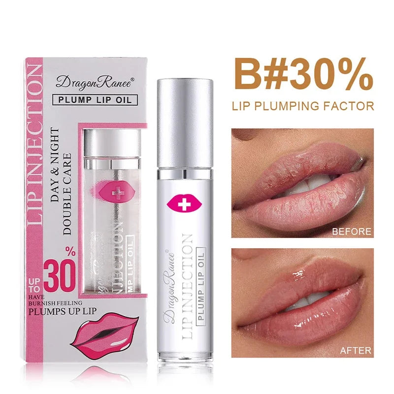 Instant Lip Plumping Essential Oil Gloss Serum Cosmetics-7
