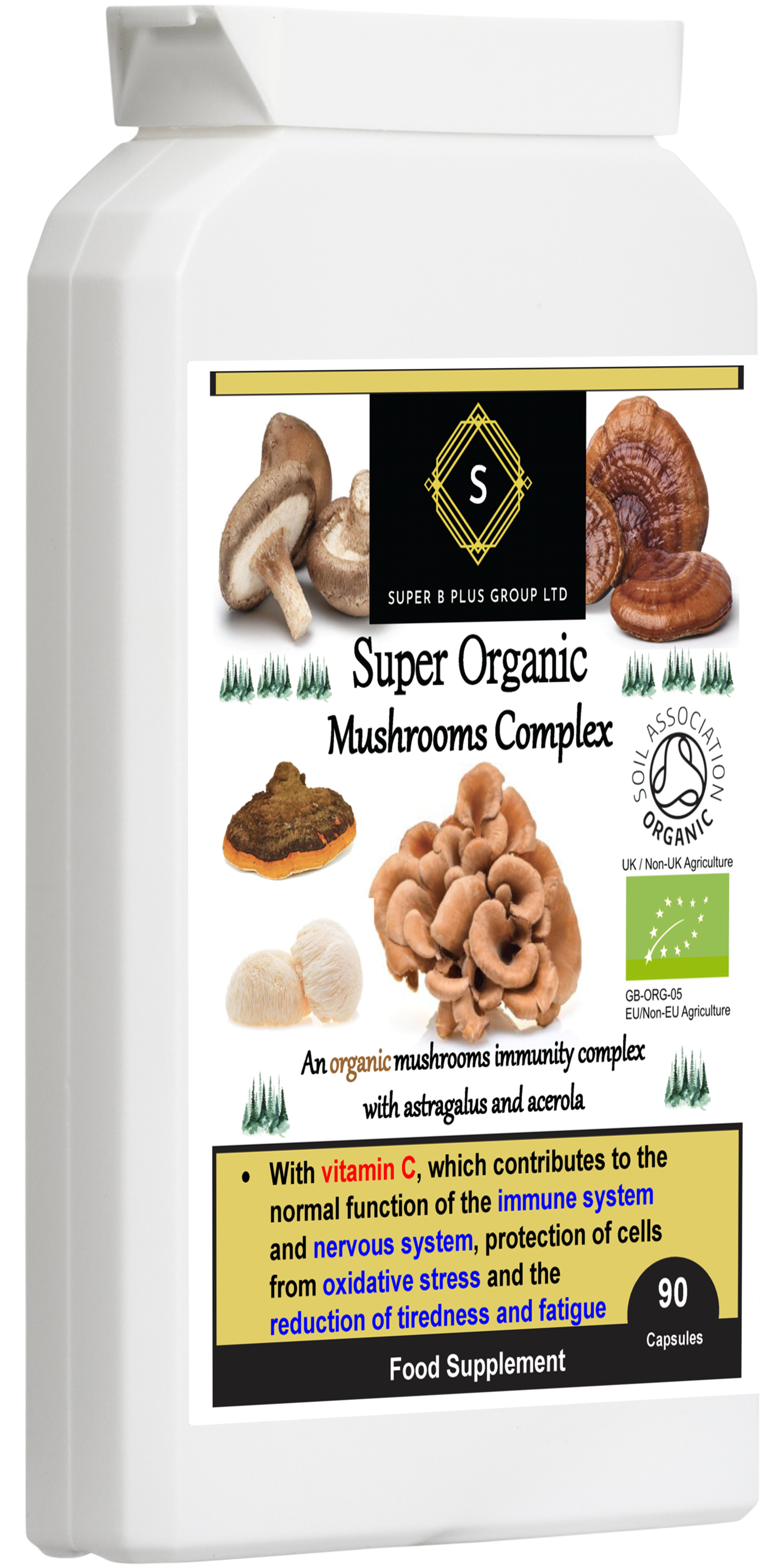 Super Organic Mushrooms Complex-2