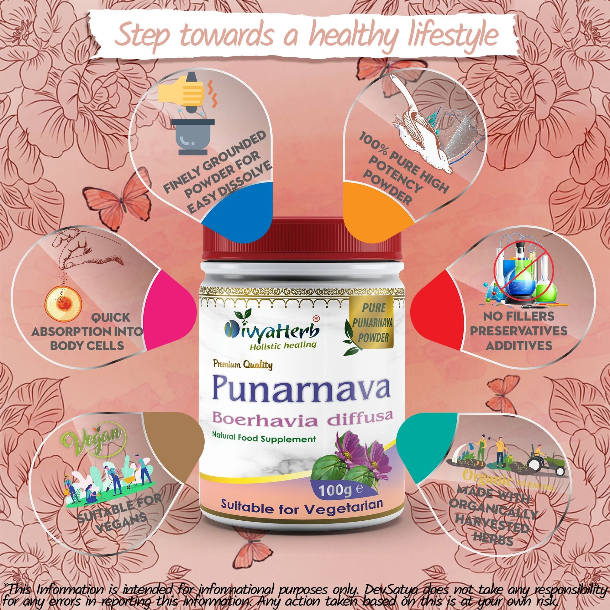 Punarnava Powder (Boerhavia Diffusa)-4