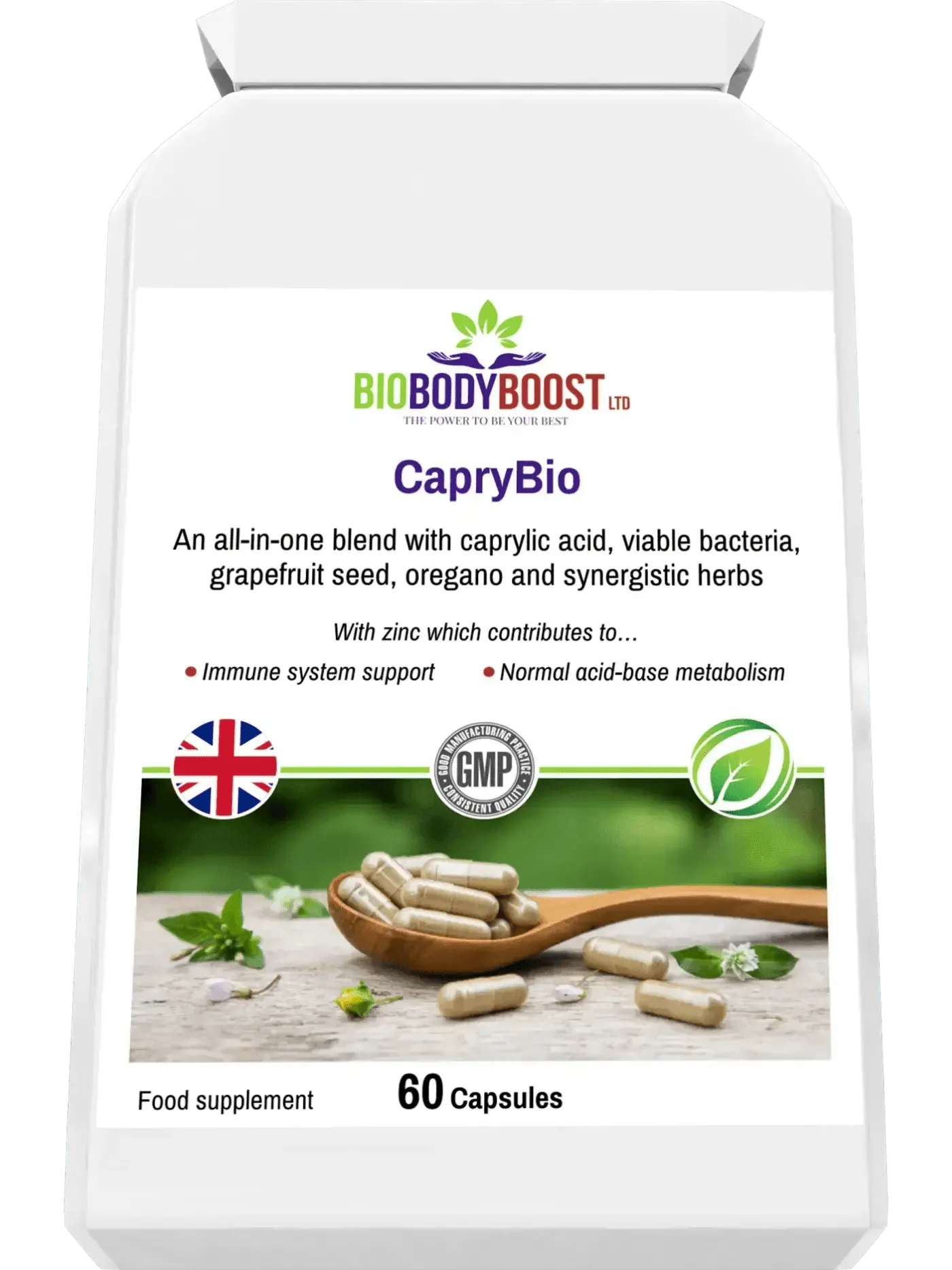 CapryBio - Antifungal Caprylic Acid Capsules for Digestive Health-4