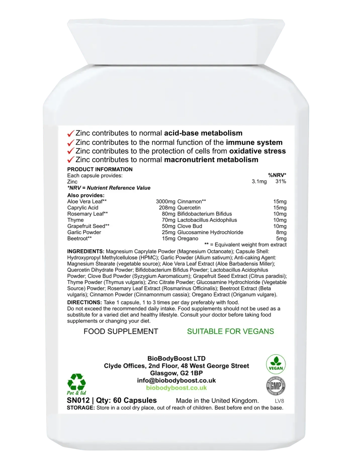 CapryBio - Antifungal Caprylic Acid Capsules for Digestive Health-1