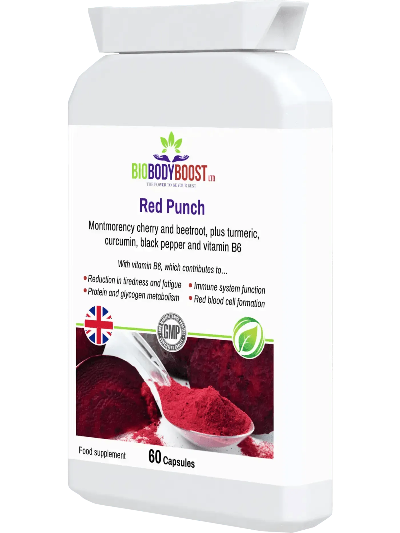 Red Punch - Beetroot & Cherry Supplement-1