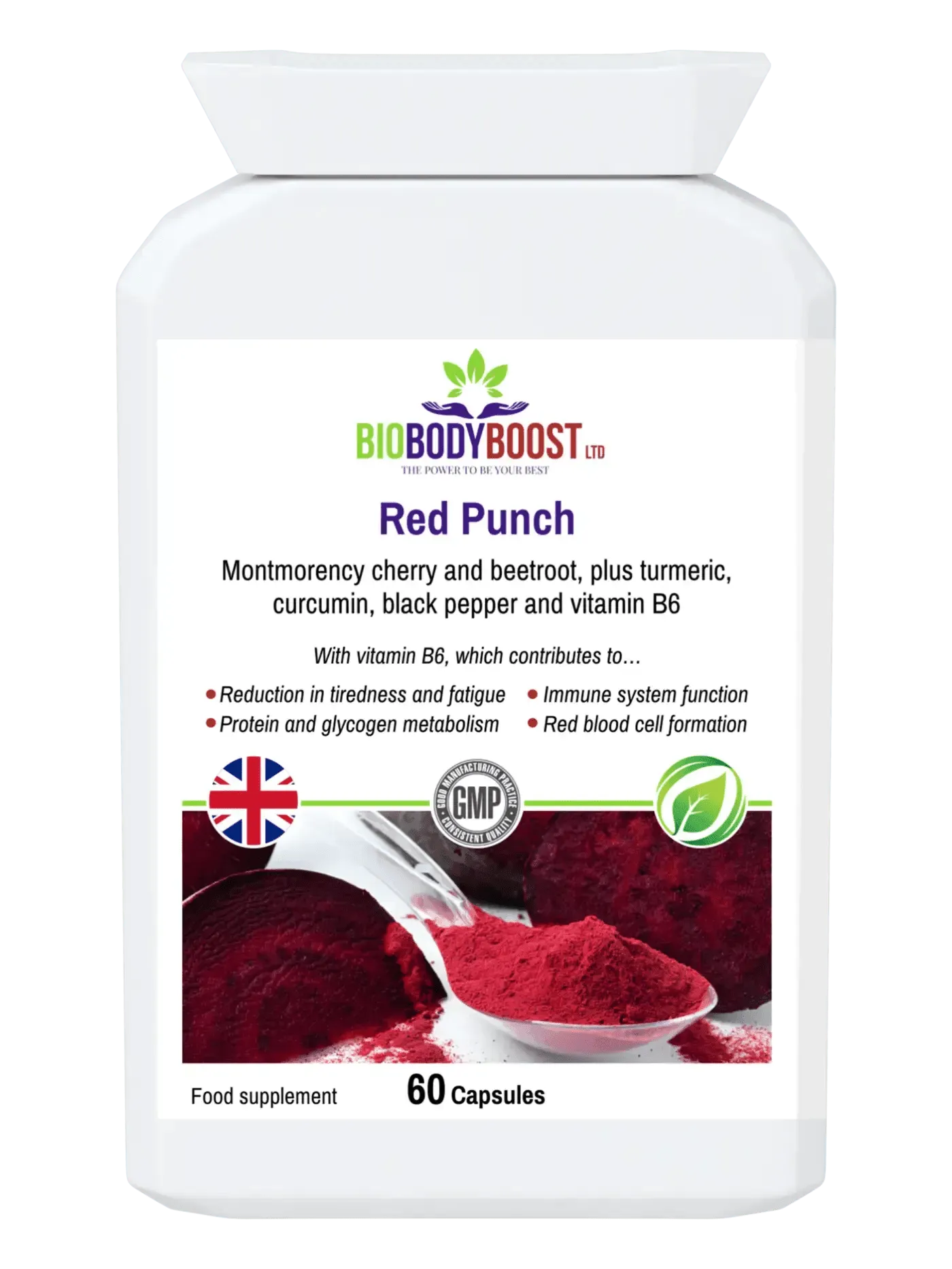Red Punch - Beetroot & Cherry Supplement-0