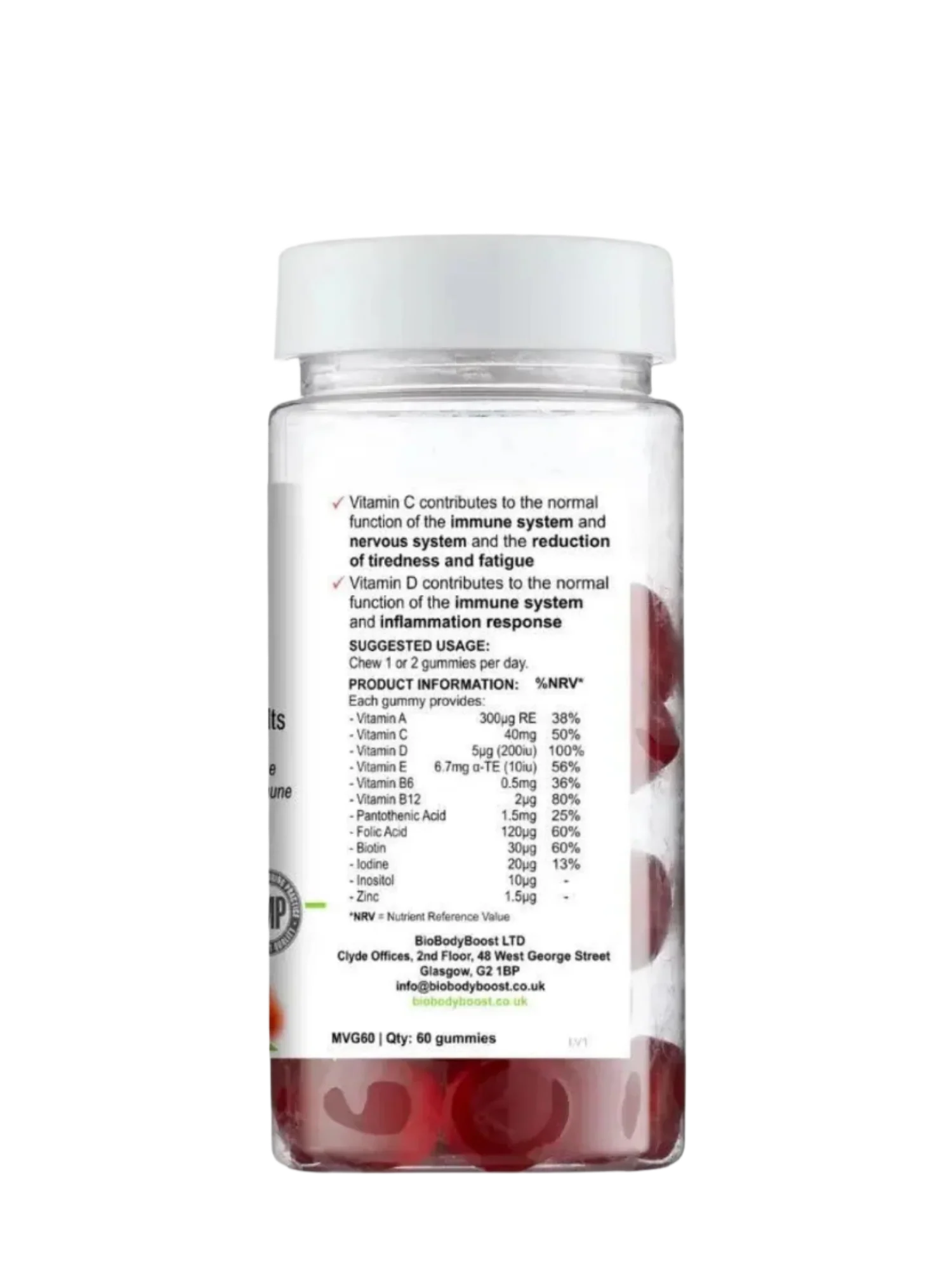BIOBODYBOOST GUMMIES - Chewable Daily Multivitamins-3