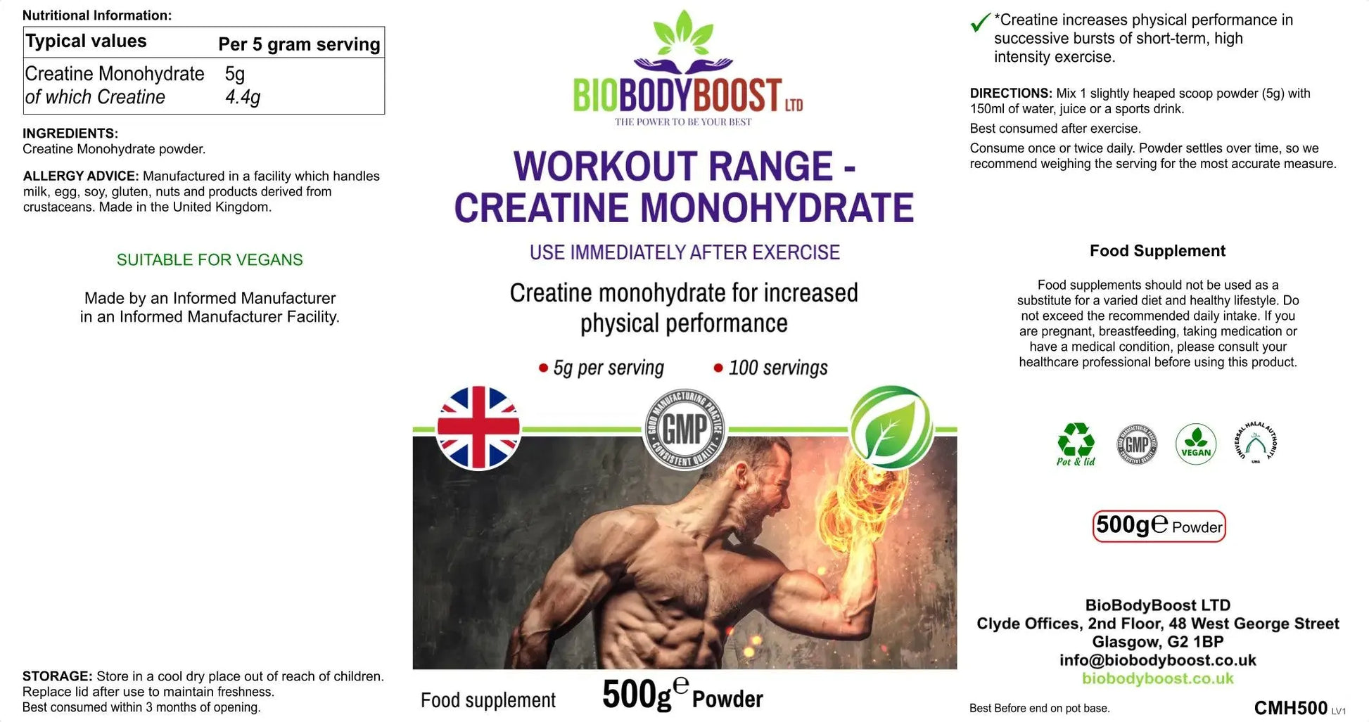 Workout Range - Creatine Monohydrate-4