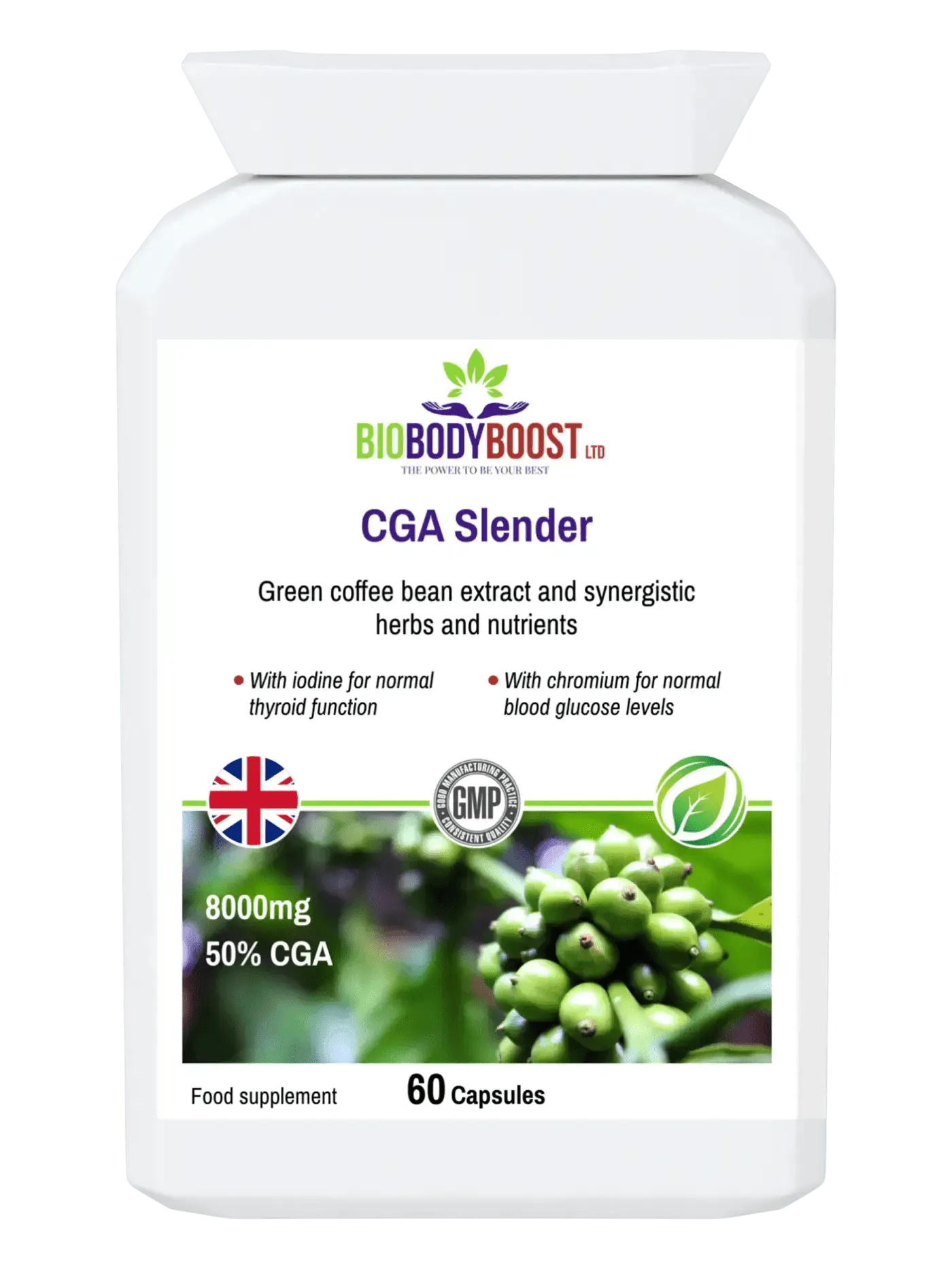 CGA Slender - Green Coffee 8000 CGA-0