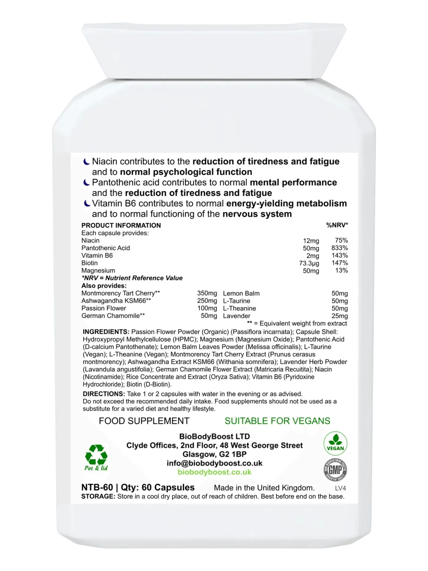 BioSnooze - Night Time Herbal Sleep Aid-1