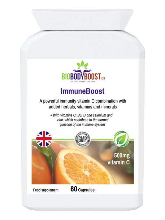 ImmuneBoost - Herbal Vitamin C Complex with Reishi Mushroom & Probiotics-0