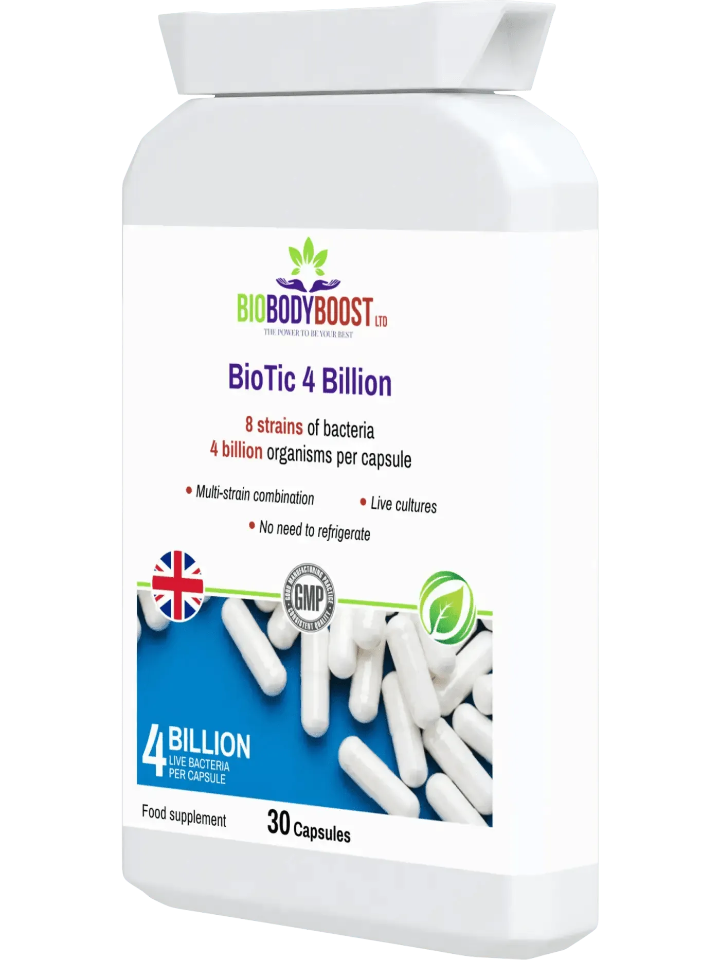 BioTic 4 Billion - Multi-Strain Probiotic-2