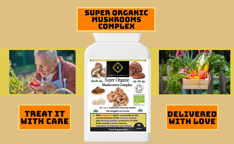 Super Organic Mushrooms Complex