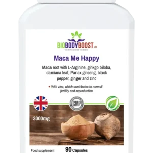 BioBodyBoost Maca Reproductive Health Supplement - 90 Capsules