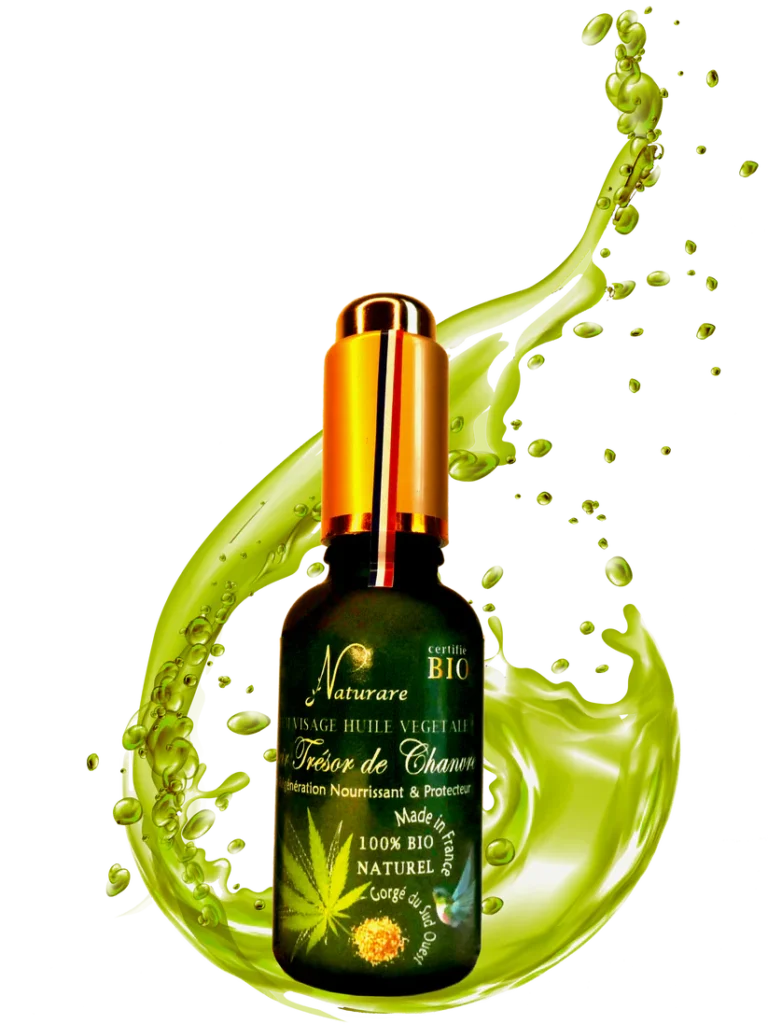 ELIXIR TRESOR DE CHANVRE BIO – Sérum Huile Végétale Complément
