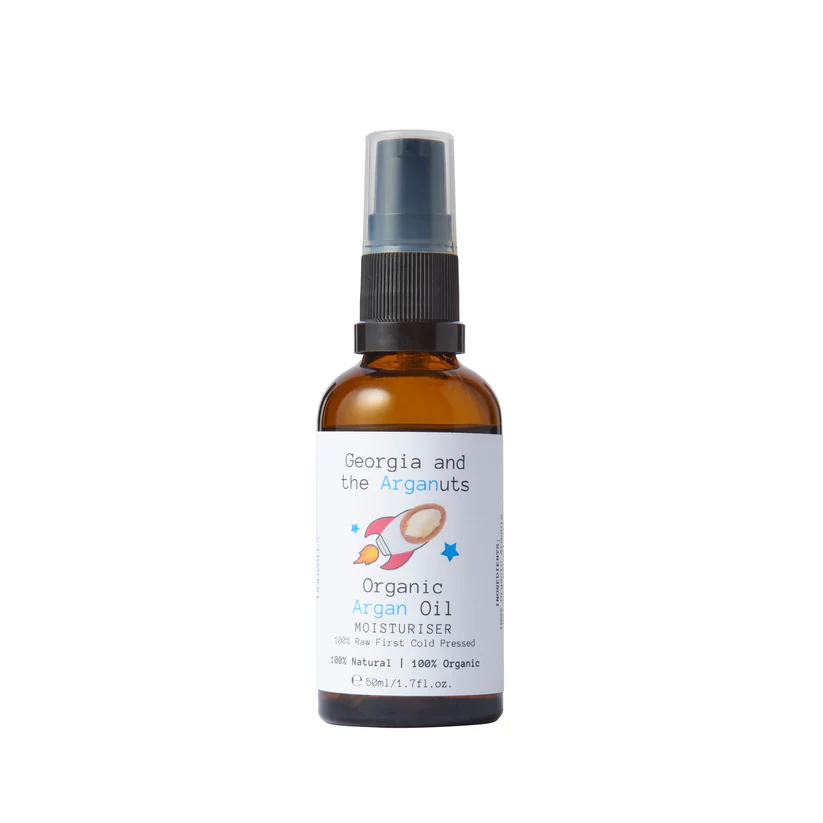 Georgia and the Arganuts Children’s Organic Argan Oil Moisturiser 50ml | Nourishing and Soothing Care for Sensitive Skin