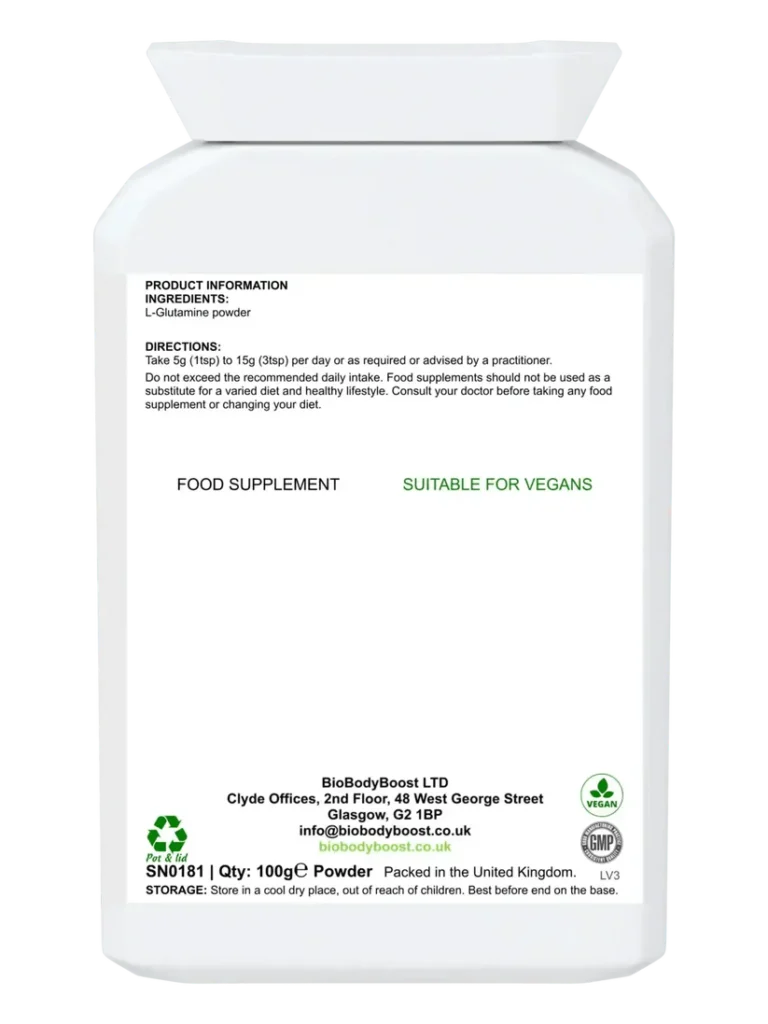 L-Glutamine Boost – Amino Acid Powder