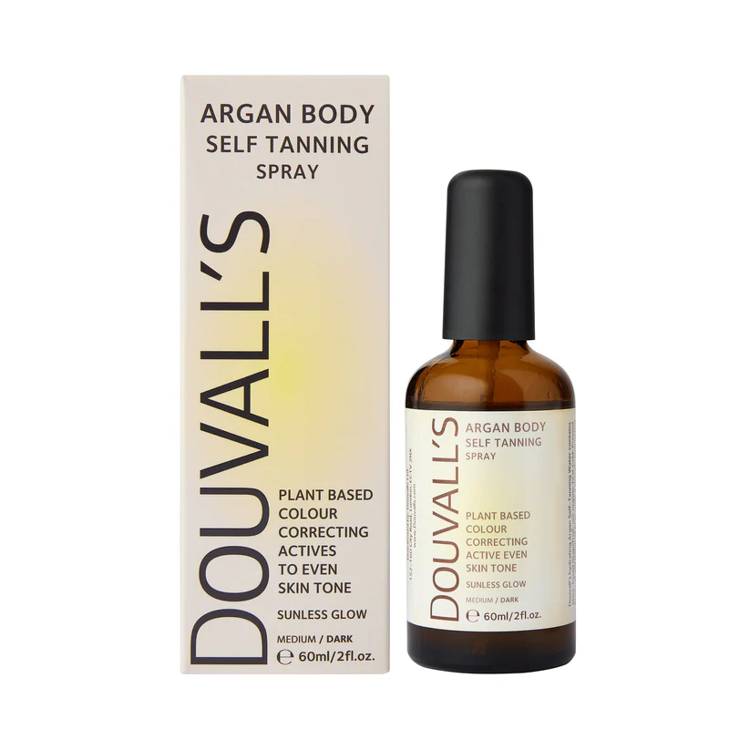 Argan Self Tanning Body Spray 60ml |Semi-permanent Self tanning spray