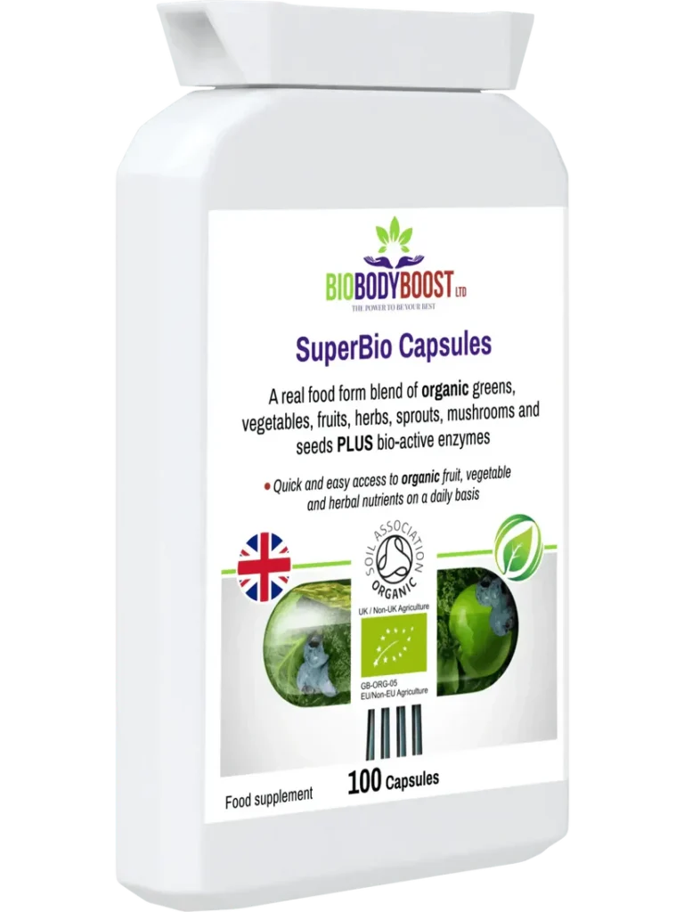 BioBodyBoost Organic Food Form Greens Supplements