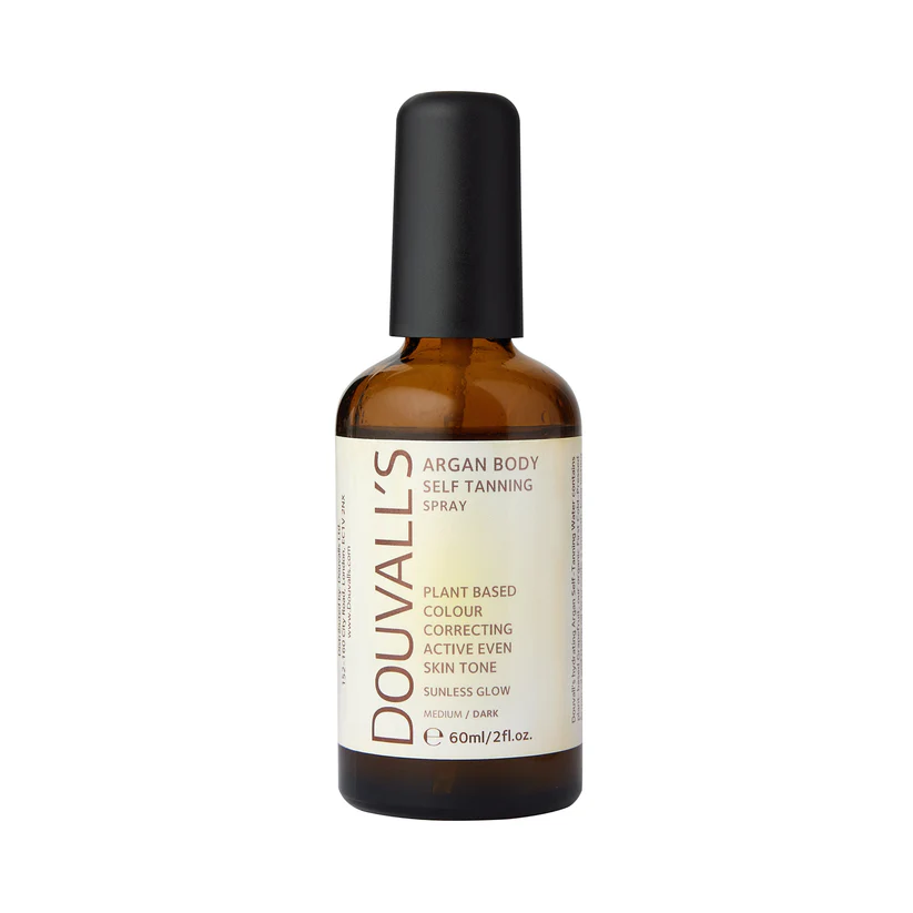 Argan Self Tanning Body Spray 60ml |Semi-permanent Self tanning spray