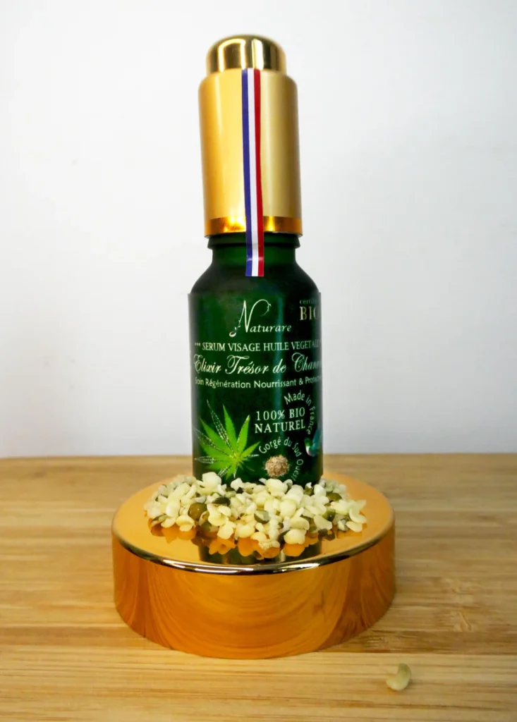 ELIXIR TRESOR DE CHANVRE BIO – Sérum Huile Végétale Complément