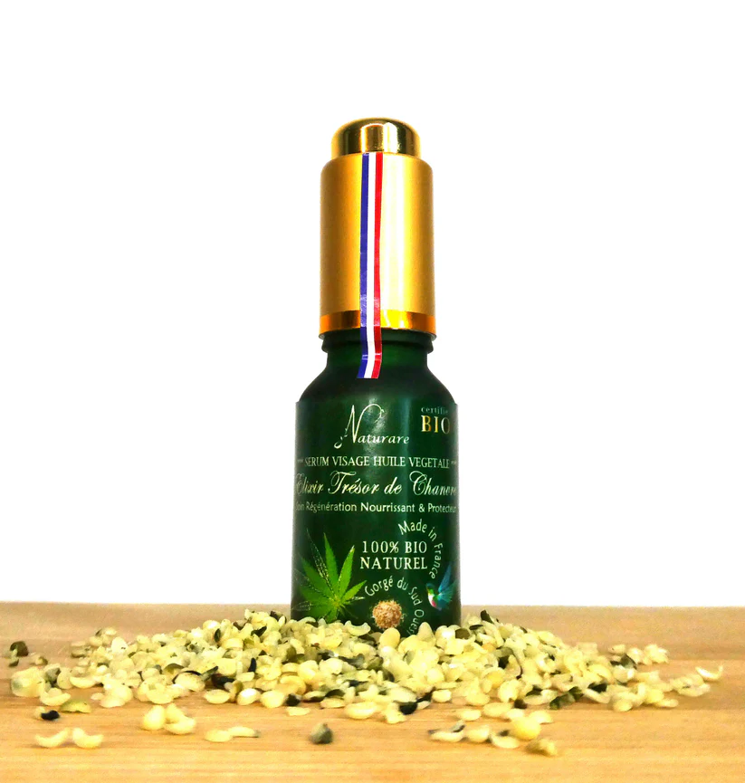 ELIXIR TRESOR DE CHANVRE BIO – Sérum Huile Végétale Complément