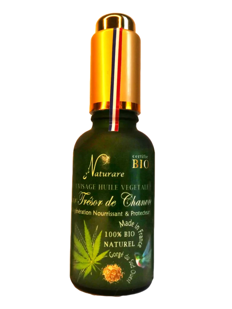 ELIXIR TRESOR DE CHANVRE BIO – Sérum Huile Végétale Complément
